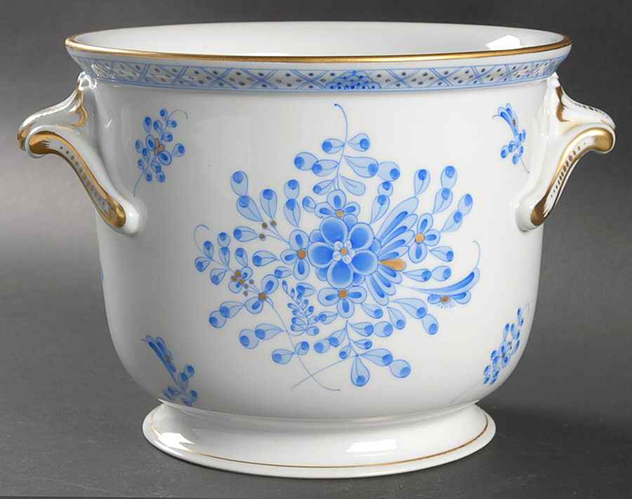 Blue Garden (Wb) 6" Cachepot by Herend-1