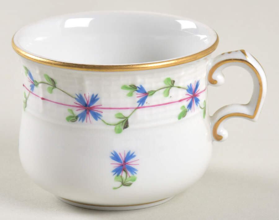 Blue Garland (PBG) Pot de Creme (2 Pc)-No Lid by Herend-1