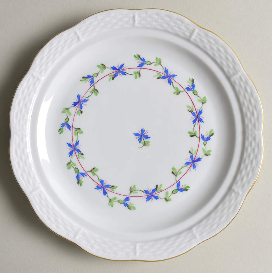 Blue Garland (PBG) Muffin Dish No Lid by Herend-1