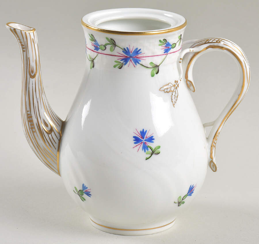 Blue Garland (PBG) Individual Coffee Pot No Lid by Herend-1