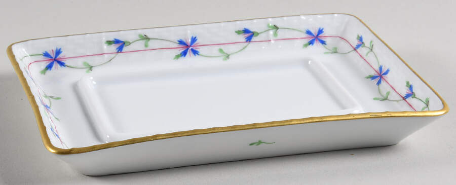 Blue Garland (PBG) 1/4 Lb Butter No Lid by Herend-1