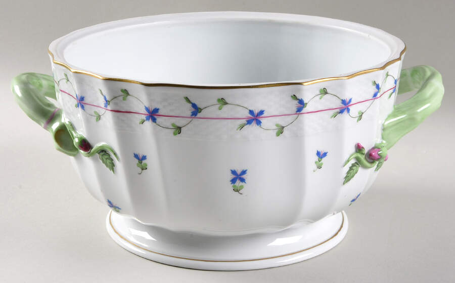 Blue Garland (PBG) Tureen No Lid by Herend-1