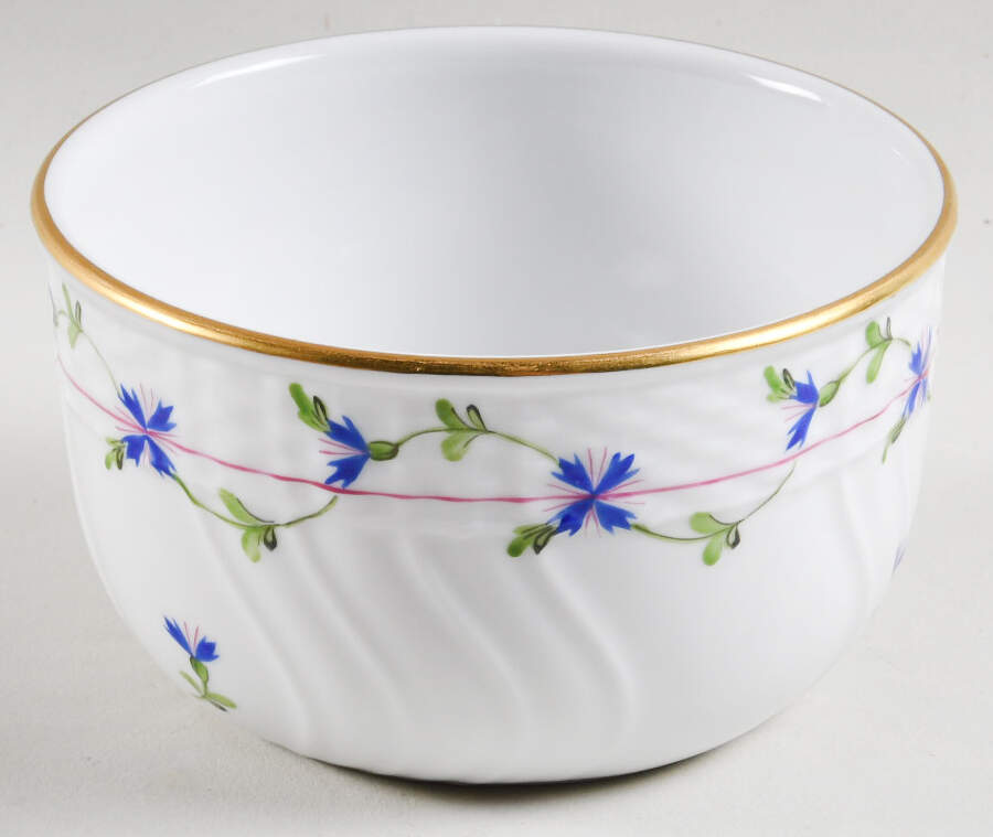 Blue Garland (PBG) Sugar Bowl No Lid by Herend-1