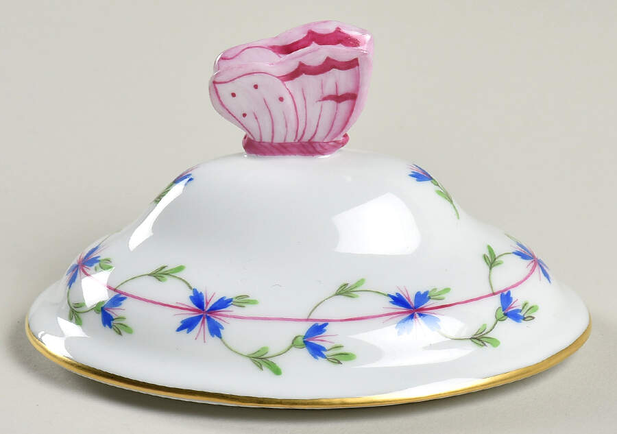 Blue Garland (PBG) Lid for Mini Tureen by Herend-1