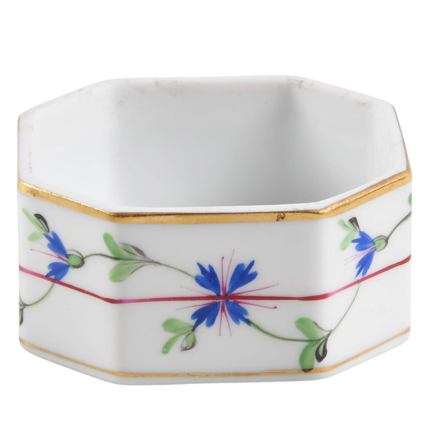 Blue Garland (PBG) Trinket Box No Cat Lid by Herend-1