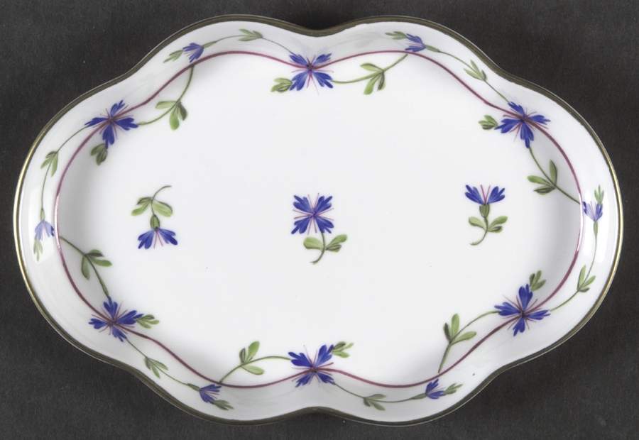Blue Garland (PBG) Tray by Herend-1