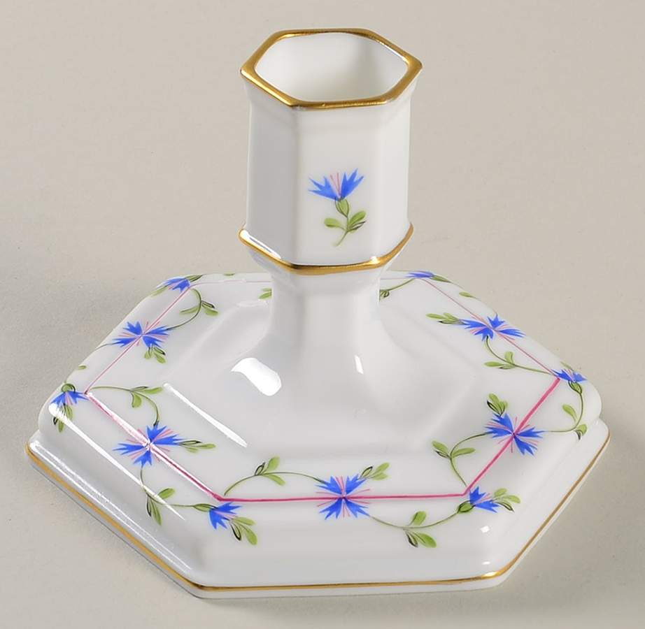 Blue Garland (PBG) 3" Candlestick by Herend-1