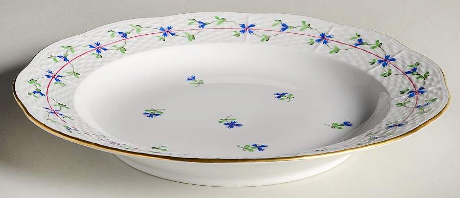 Blue Garland (PBG) Dinner Plate by Herend-1