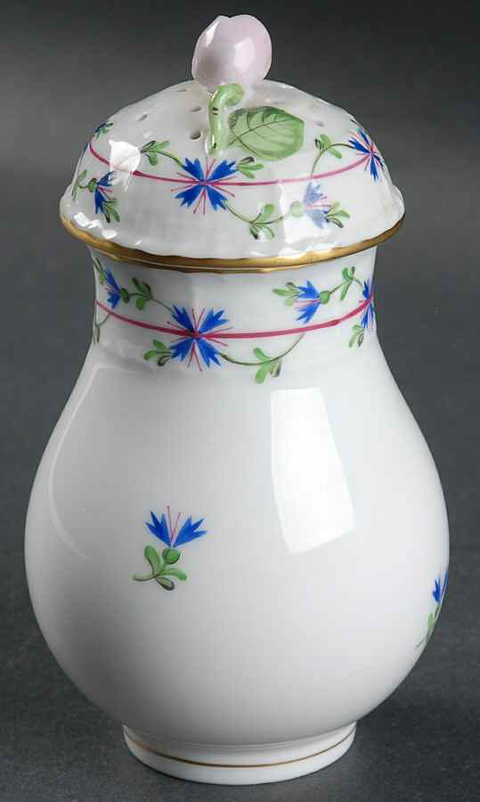 Blue Garland (PBG) Sugar Shaker by Herend-1