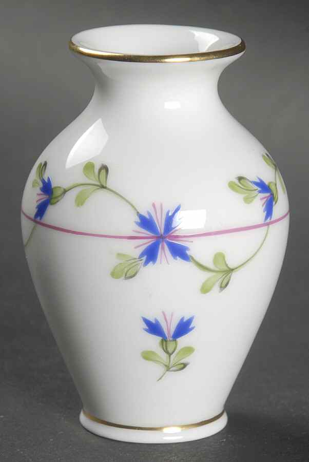 Blue Garland (PBG) 2" Bud Vase by Herend-1
