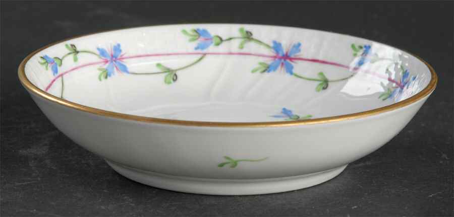 Blue Garland (PBG) Saucer for Flat Demitasse Cup by Herend-1