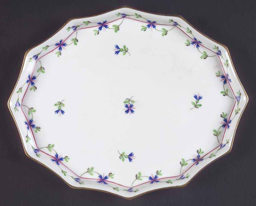 Blue Garland (PBG) 9" Ashtray by Herend-1