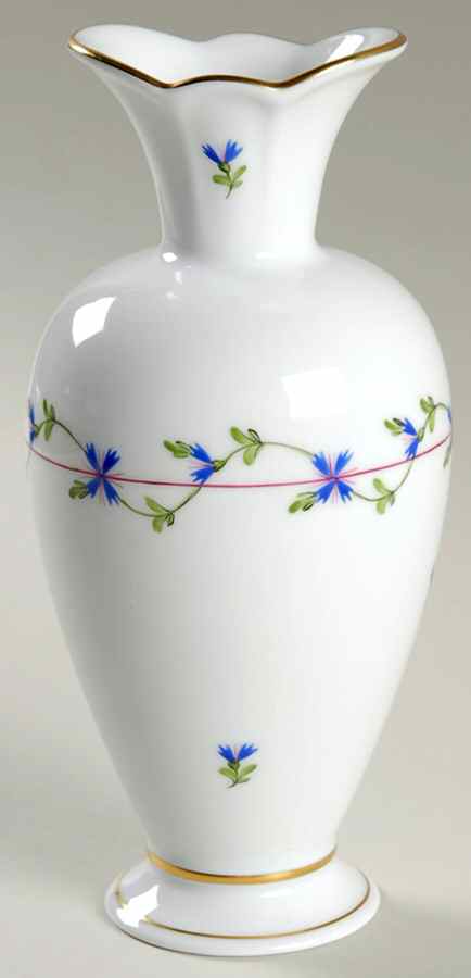Blue Garland (PBG) 7" Vase by Herend-1