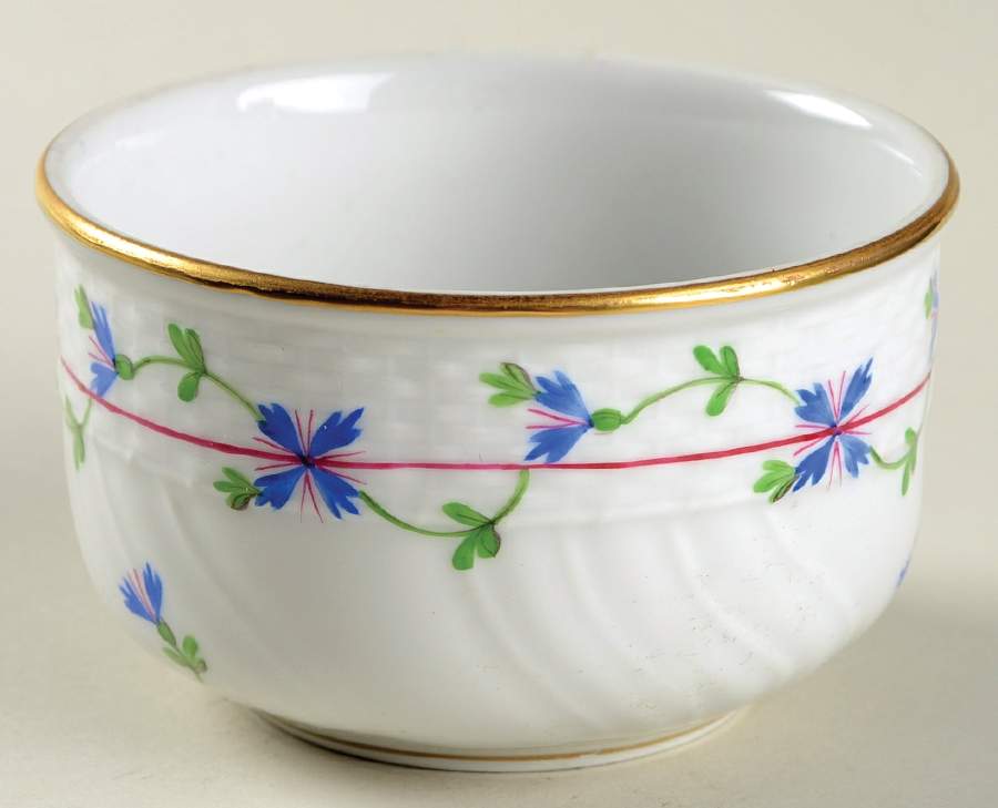 Blue Garland (PBG) Sugar Bowl No Lid by Herend-1