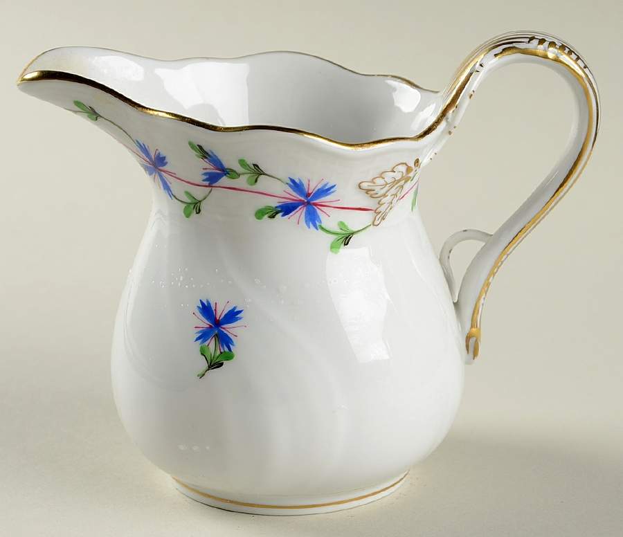 Blue Garland (PBG) Creamer by Herend-1