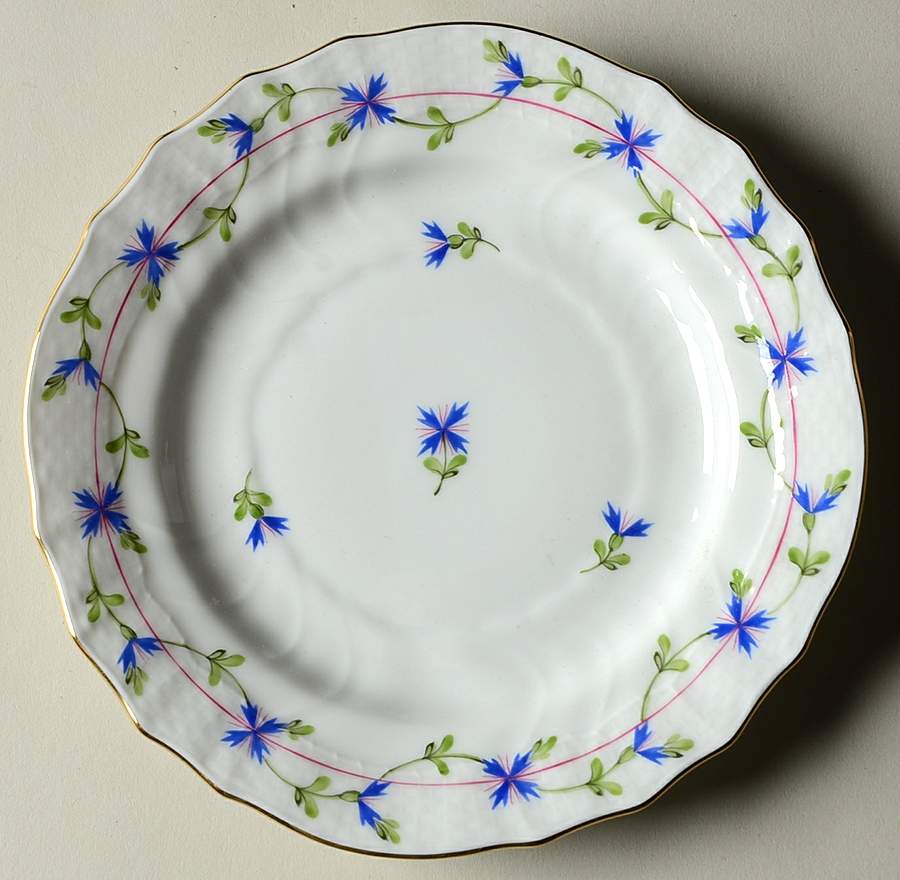 Blue Garland (PBG) Bread & Butter Plate by Herend-1
