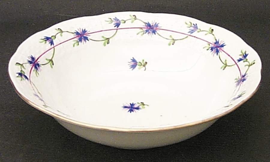 Blue Garland (PBG) Oatmeal Bowl by Herend-1