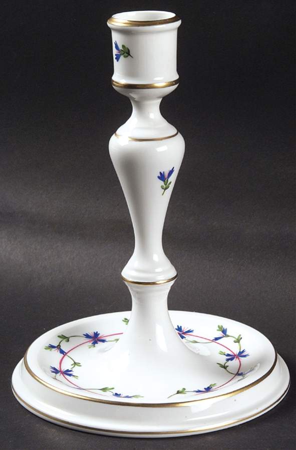 Blue Garland (PBG) 7" Candlestick by Herend-1