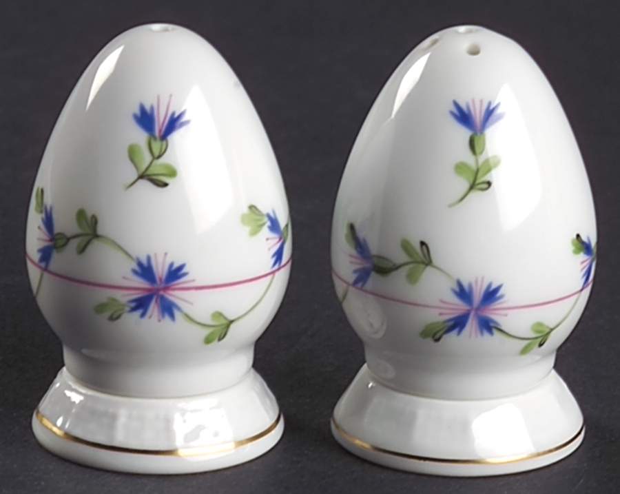 Blue Garland (PBG) Salt & Pepper Set by Herend-1