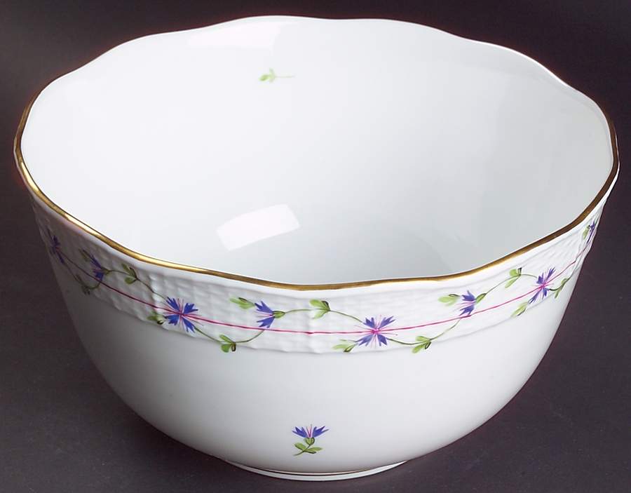 Blue Garland (PBG) 7" Round Vegetable Bowl by Herend-1