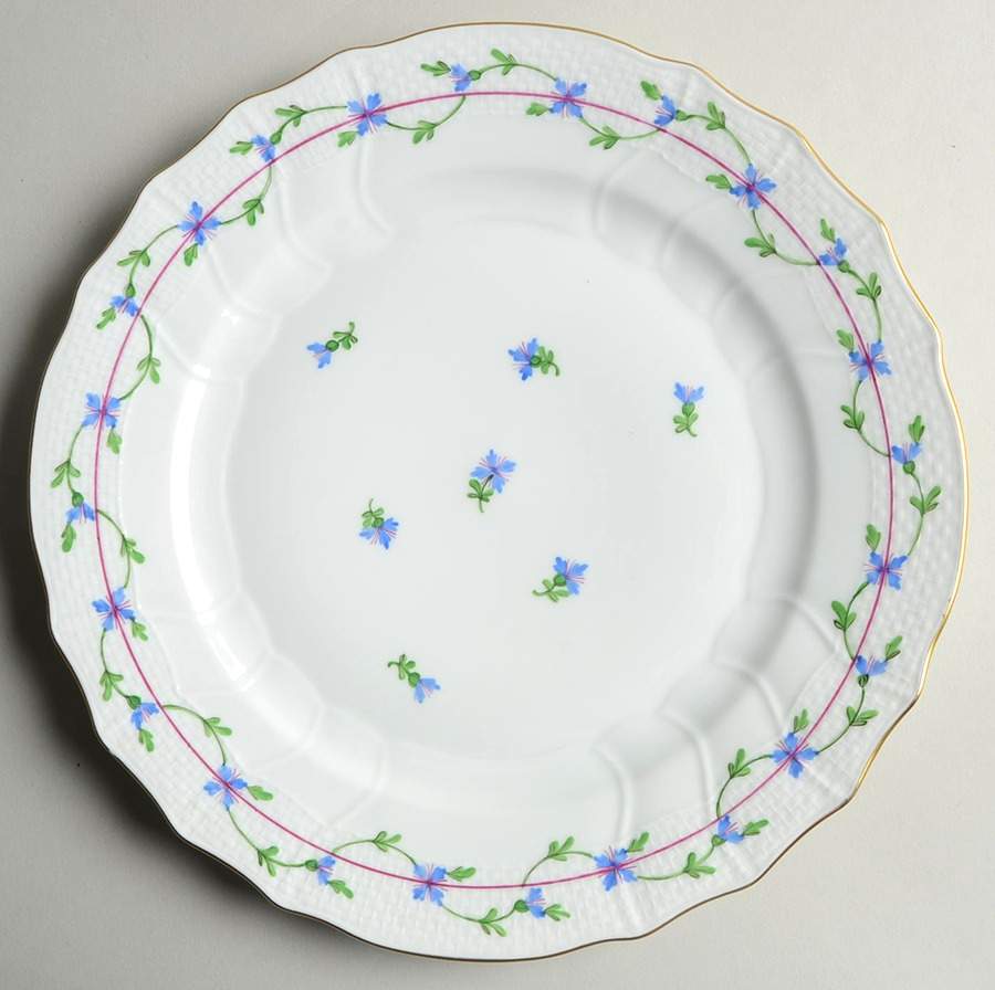 Blue Garland (PBG) Dinner Plate by Herend-1