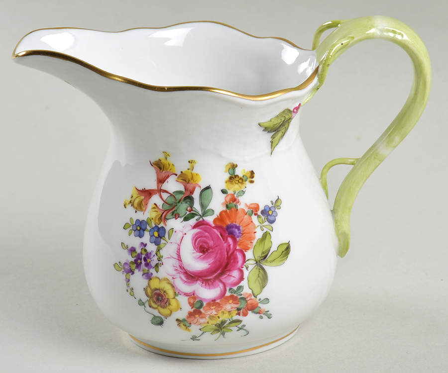 Bouquet of Flowers (BHR) Creamer by Herend-1