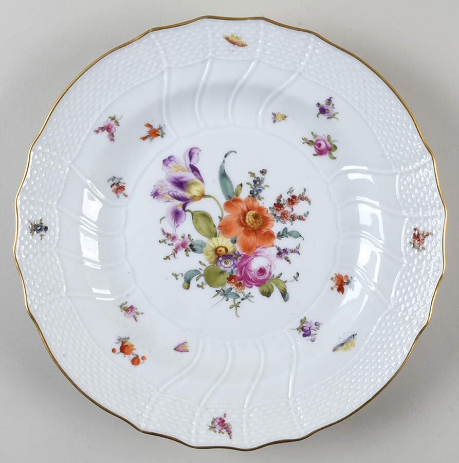 Bouquet of Flowers (BHR) Dinner Plate by Herend-1