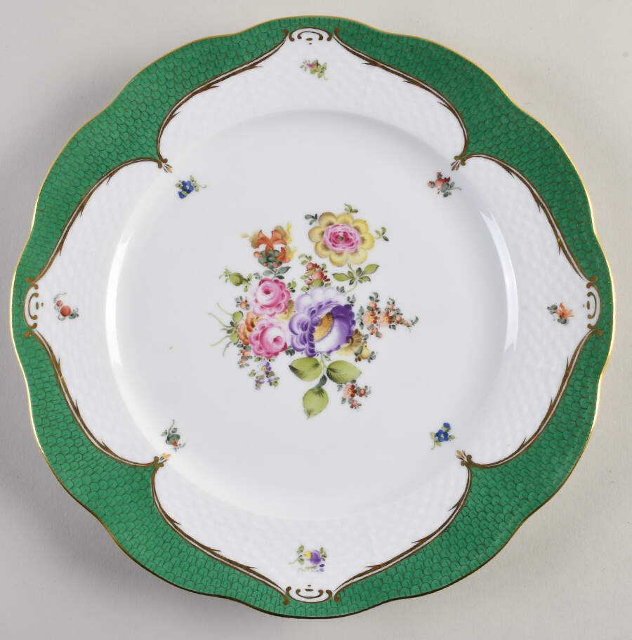 Bouquet De Herend (Bhe) Service Plate (Charger) by Herend-1