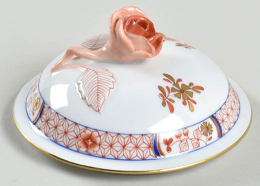 Canton (Ca) Lid for Sugar Bowl by Herend-1