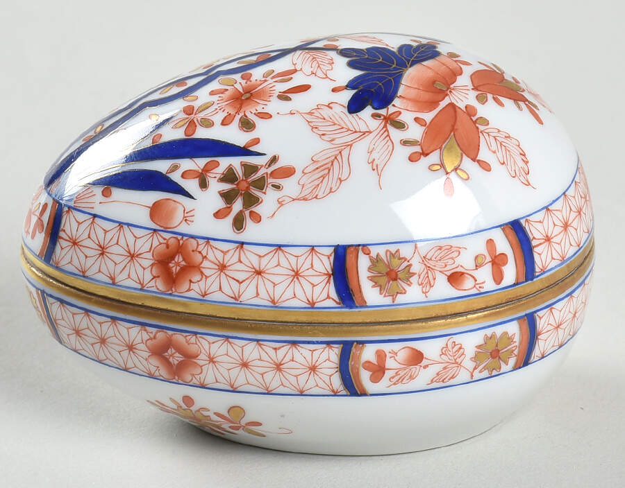 Canton (Ca) Small Egg Box & Lid by Herend-1