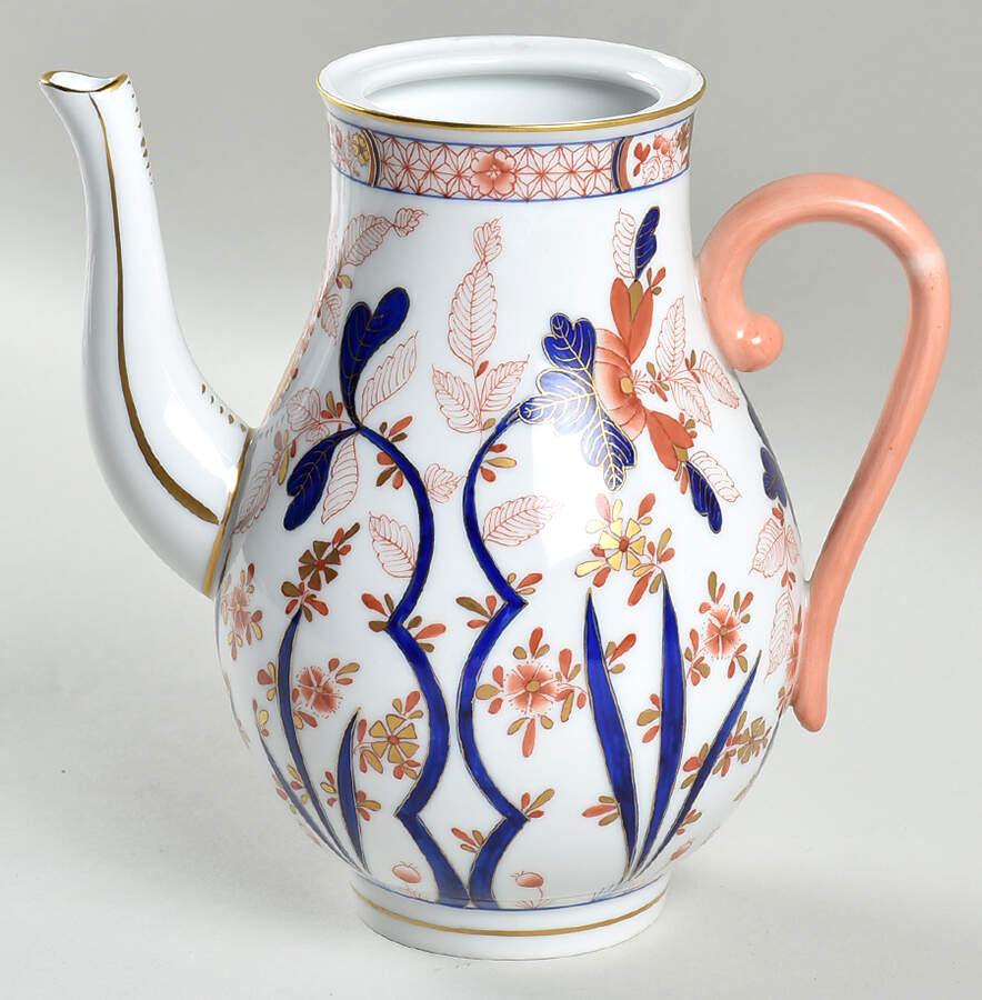 Canton (Ca) Small Coffee Pot No Lid by Herend-1