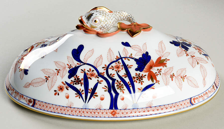 Canton (Ca) Lid for Tureen by Herend-1