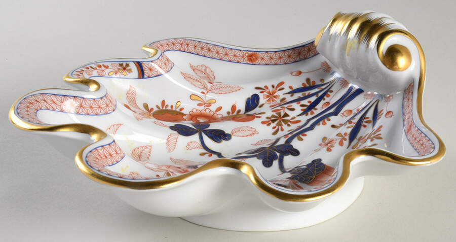 Canton (Ca) Shell Shaped Dish by Herend-1