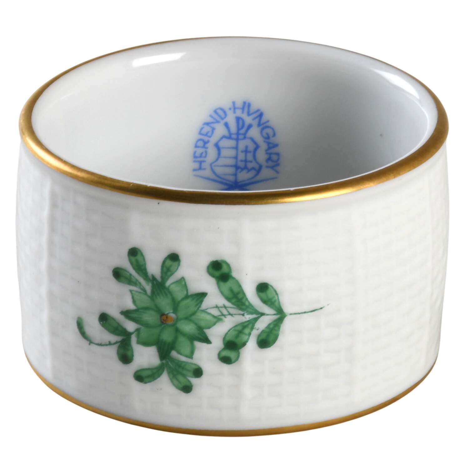 Chinese Bouquet Green (AV) Napkin Ring by Herend-1