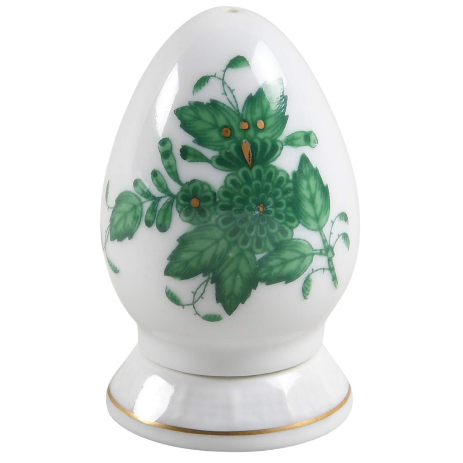 Chinese Bouquet Green (AV) Salt Shaker by Herend-1