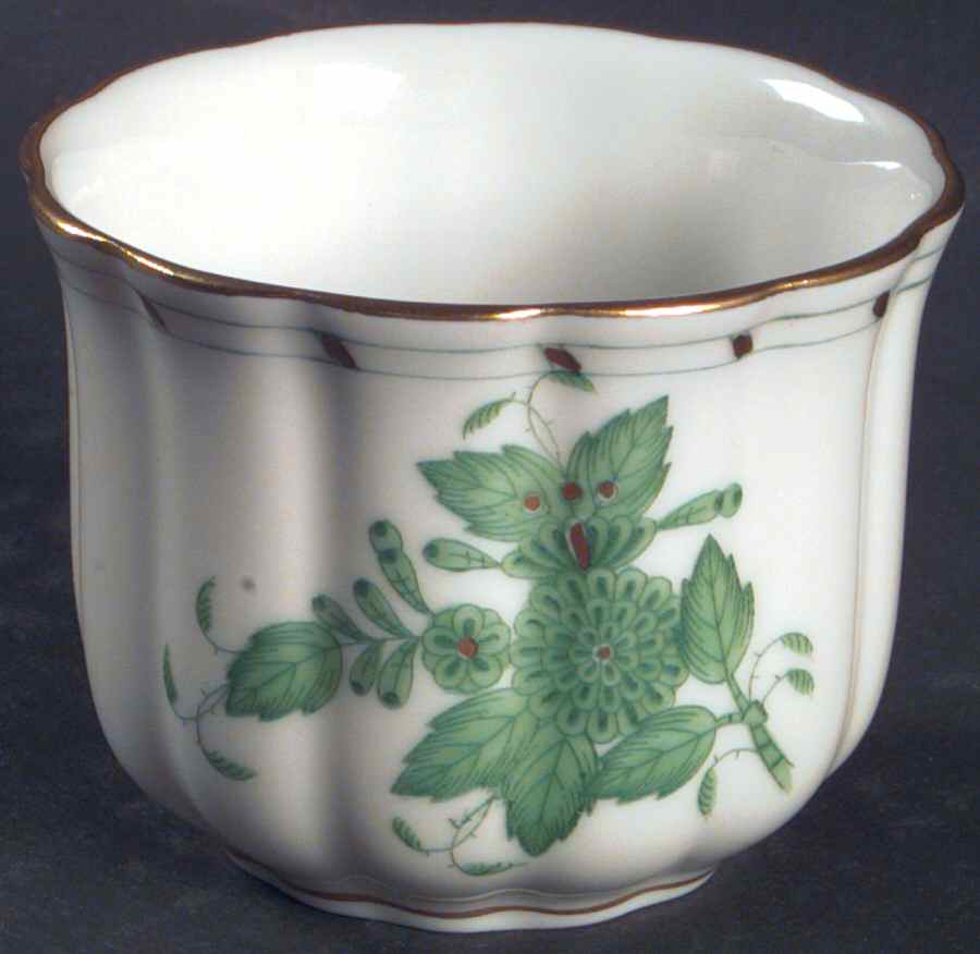 Chinese Bouquet Green (AV) Cigarette Holder by Herend-1