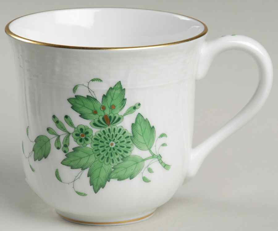Chinese Bouquet Green (AV) Mug by Herend-1