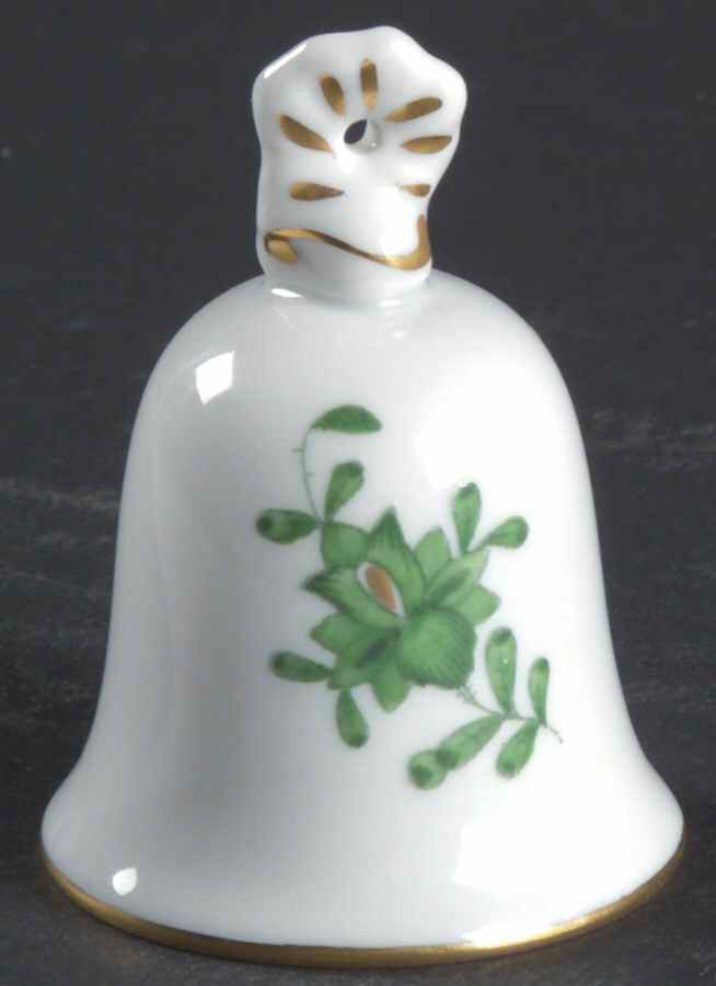 Chinese Bouquet Green (AV) Ornament by Herend-1