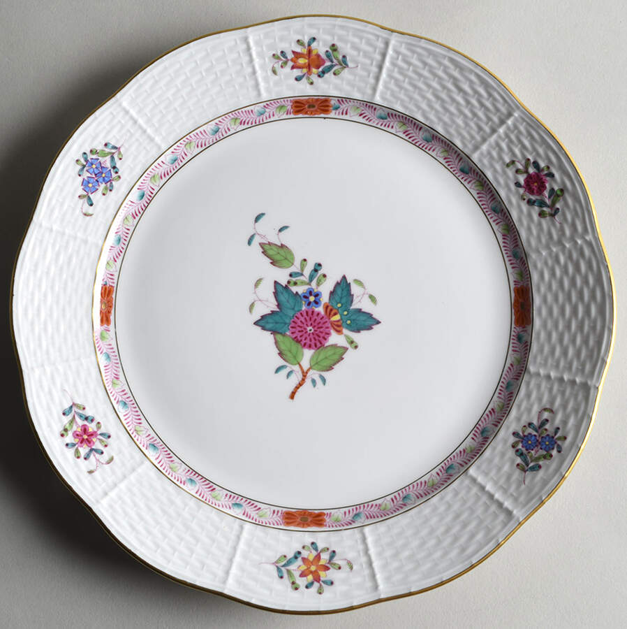 Chinese Bouquet Multicolor (AF) Dinner Plate by Herend-1
