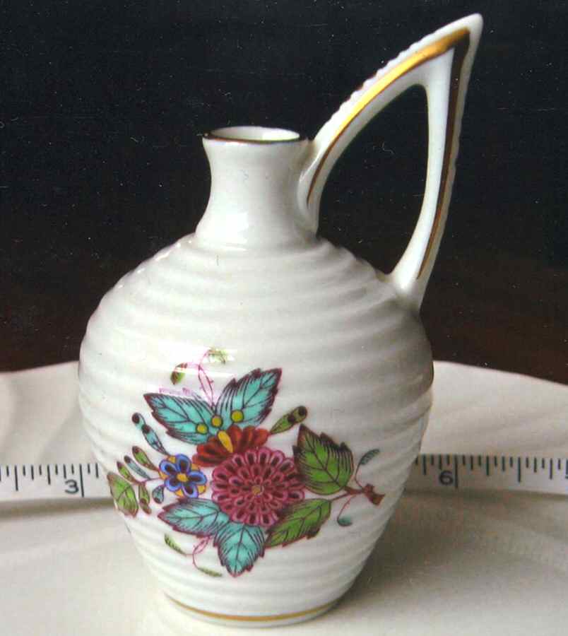 Chinese Bouquet Multicolor (AF) Small Jug by Herend-1