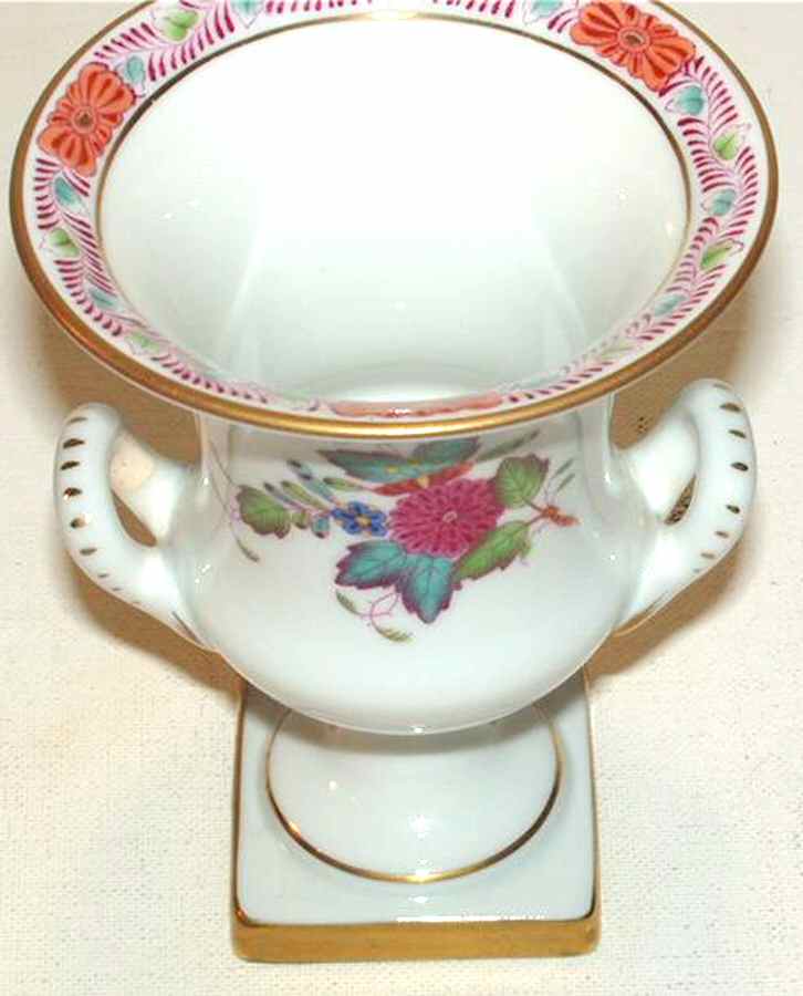 Chinese Bouquet Multicolor (AF) Urn Bud Vase by Herend-1