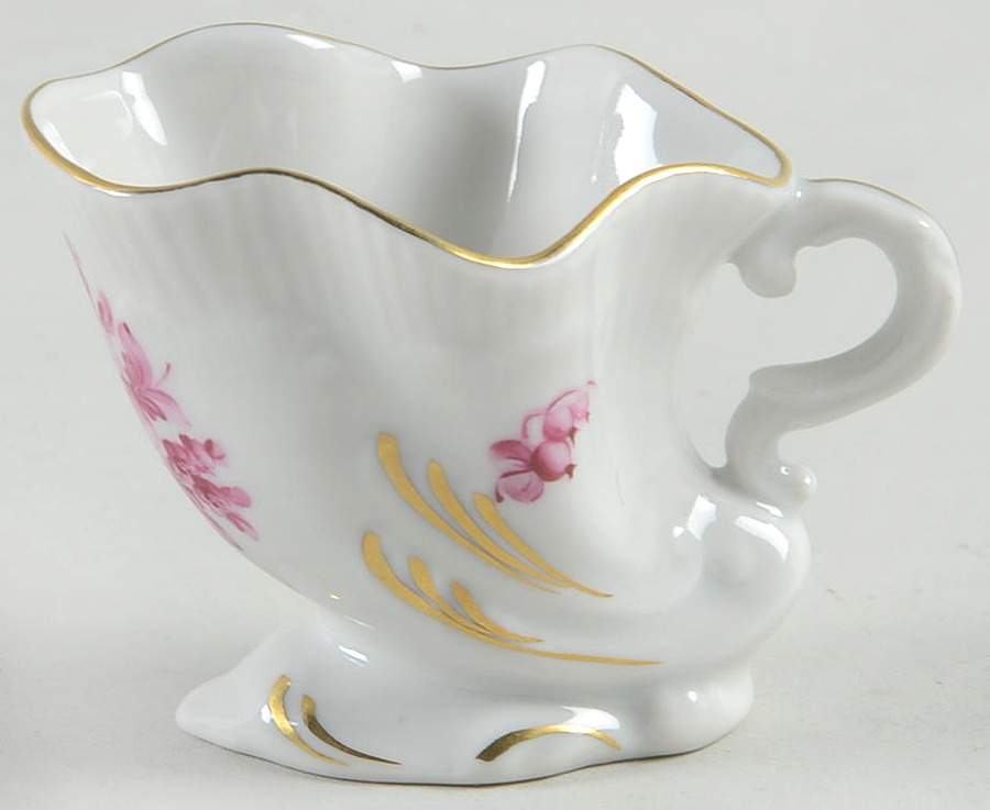 Chinese Bouquet Raspberry (AP) Individual Sauce Boat by Herend-1