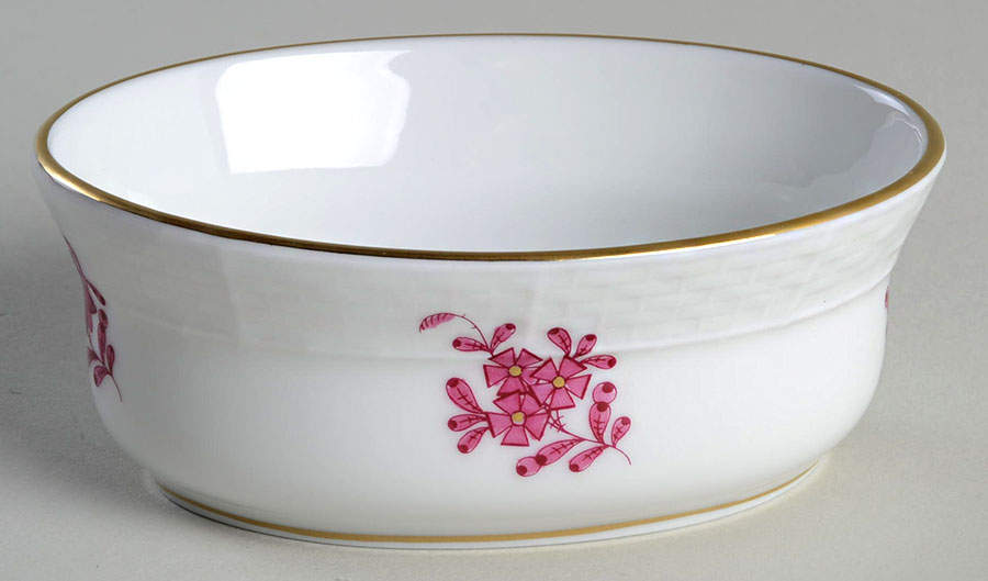 Chinese Bouquet Raspberry (AP) 3" Mini Bowl by Herend-1