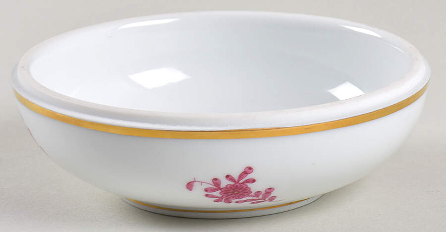 Chinese Bouquet Raspberry (AP) Bon Bon No Lid by Herend-1