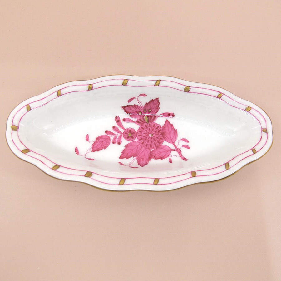 Chinese Bouquet Raspberry (AP) Tray Pin by Herend-1