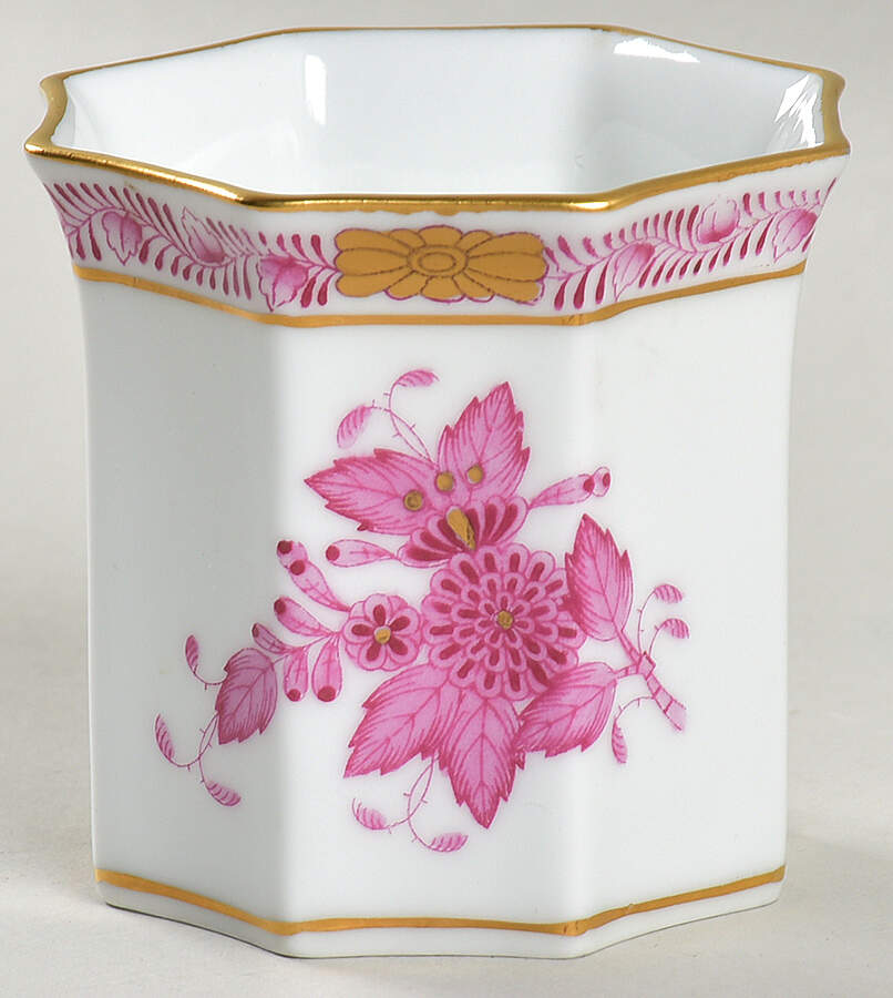 Chinese Bouquet Raspberry (AP) Cigarette Holder by Herend-1