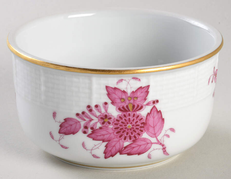 Chinese Bouquet Raspberry (AP) Sugar Bowl No Lid by Herend-1