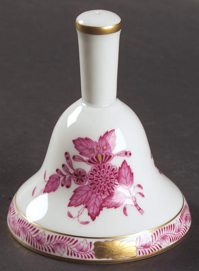 Chinese Bouquet Raspberry (AP) Bell by Herend-1