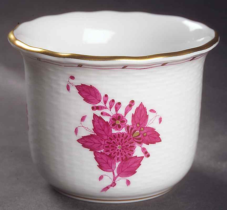 Chinese Bouquet Raspberry (AP) 3" Cachepot by Herend-1