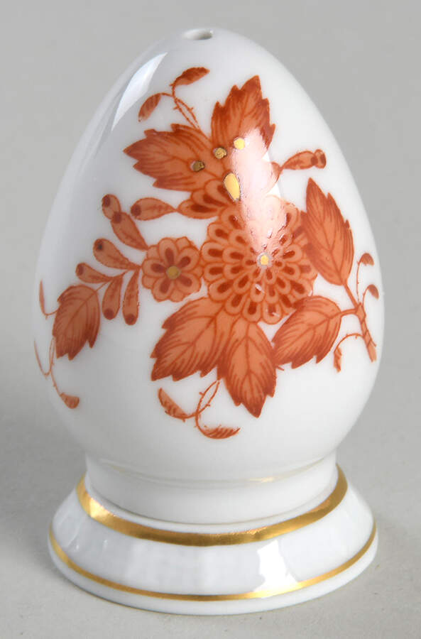 Chinese Bouquet Rust (AOG) Salt Shaker by Herend-1